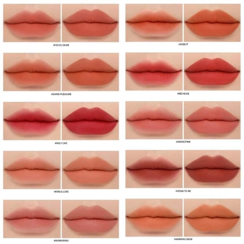 Son Thỏi Mịn Lỳ 3CE Soft / Blur Matte Lipstick (Vỏ Trong Suốt)