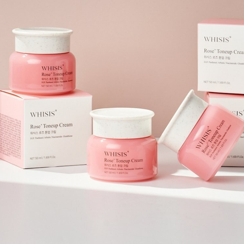 c56 - Kem Dưỡng Whisis Kem Rose Tone Up 50ml - Dưỡng trắng, nâng tone, cấp ẩm