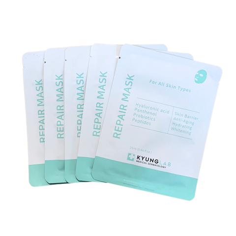 Combo 10 Miếng Mặt Nạ Cấp Ẩm, Phục Hồi & Tái Tạo Làn Da Kyung Lab Repair Mask Hàn Quốc 25ml/miếng