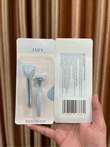 Set 3 Dao Cạo Lông Mày Jary Eyebrow Razor Hàn Quốc