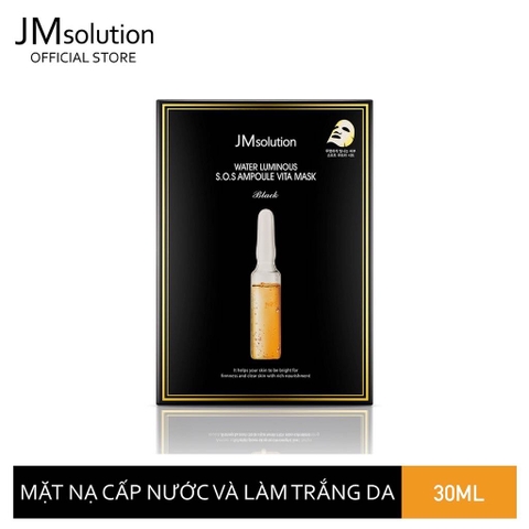 Combo 10 Miếng Mặt nạ JM Solution Mask Dưỡng Trắng Căng Bóng Chống Lão Hóa Da