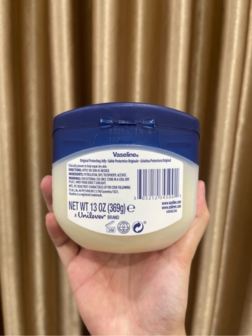 e115 - Vaseline - (CT) - Sáp Dưỡng Ẩm Làm Mịn Da Original Protecting Jelly 369g