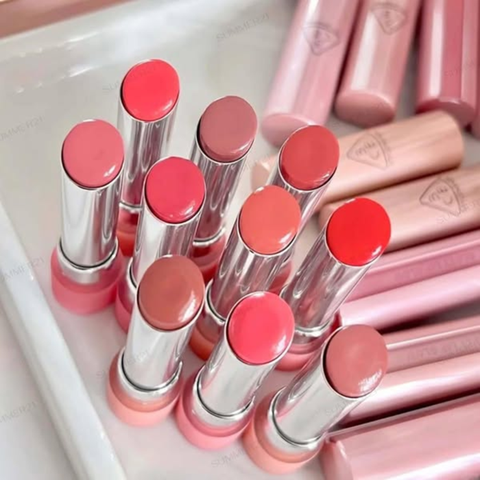 Son Bóng Dưỡng Môi 3CE Glazy Lip Glow Dạng Thỏi Có Màu, Hàn Quốc