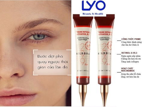 Kem Dưỡng Beldora 299 Prime Retinol Activator 0.1% 35ml