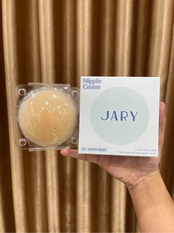 Miếng Dán Silicone Cao Cấp Giúp Nâng Ngực, Chống Rớt, Chống Mồ Hôi Jary Nipple Covers Hàn Quốc