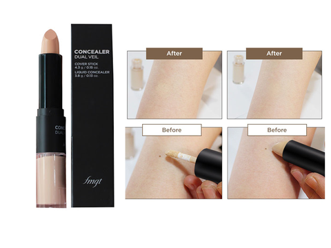 Che khuyết điểm 2 đầu The Face Shop Concealer Dual Veil
