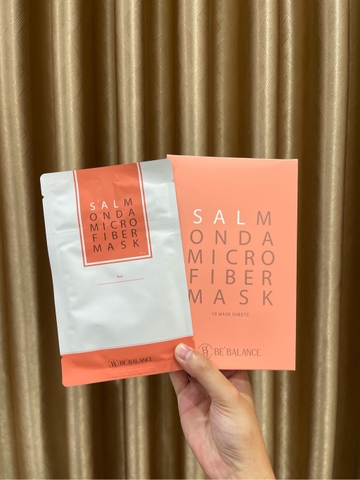 Combo 10 Miếng Mặt Nạ Vải Vi Sợi Be'Balance Micro Fiber Mask 3in1 Cấp Ẩm, Làm Dịu & Giúp Làm Đẹp Da Hàn Quốc 30g
