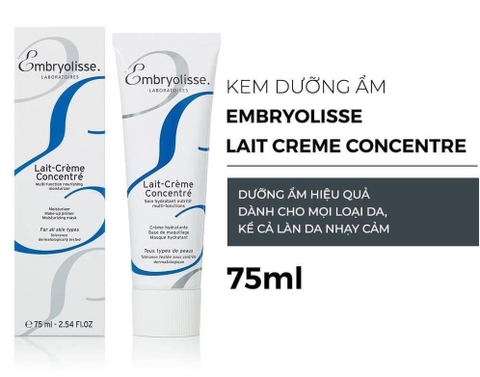 d32 - Kem Dưỡng dưỡng Ẩm Phục Hồi Da Embryolisse Lait Creme Concentre 75ml