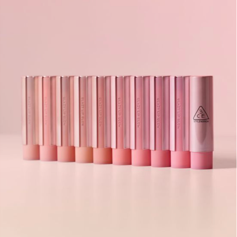 Son Bóng Dưỡng Môi 3CE Glazy Lip Glow Dạng Thỏi Có Màu, Hàn Quốc