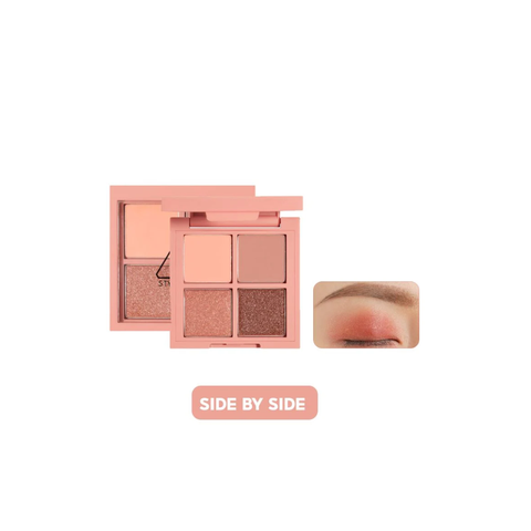 Bảng Phấn Mắt 4 Màu Cỡ Nhỏ, Nhiều Màu 3CE Mini Multi Eye Color Palette Small Eye Shadow, Hàn Quốc 3.5g