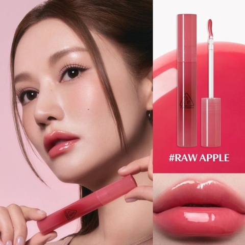 Son Bóng Dạng Gel 3CE Drop Glow Gel Son Rạng Rỡ Đôi Môi Hàn Quốc 4g