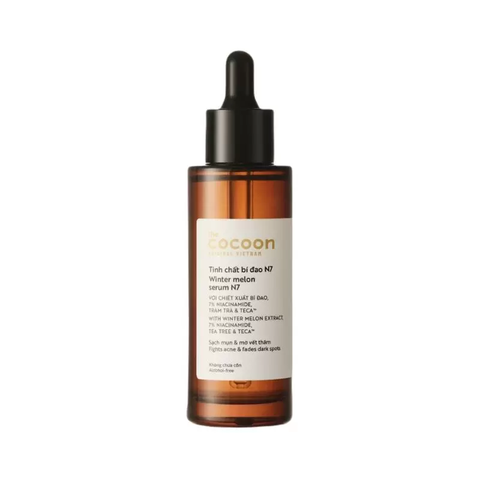 e474 - Cocoon - Tinh Chất Bí Đao Cocoon Winter N7 Melon Serum Làm Giảm Mụn, Mờ Thâm 70ml
