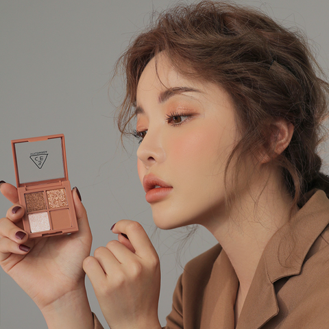 Bảng Phấn Mắt 4 Màu Cỡ Nhỏ, Nhiều Màu 3CE Mini Multi Eye Color Palette Small Eye Shadow, Hàn Quốc 3.5g