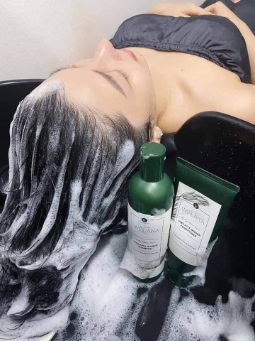 Bộ Dầu Gội Xã Tinh Chất Gừng Weilaiya Ginger (Shampoo  400ml và Conditioner - 250ml)