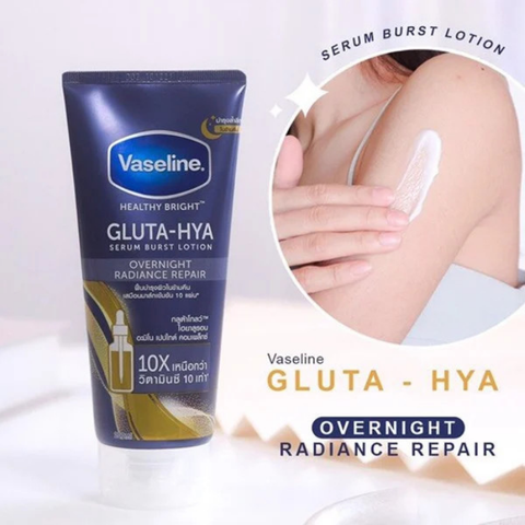 Sữa Dưỡng Thể Trắng Da Chống Nắng Vaseline Healthy Bright GLUTA-HYA 300ml
