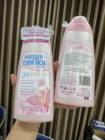 e401 - Instituto Espanol - Dung Dịch Vệ Sinh Gel Intimo 300ml