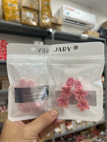 b11 - Jary (KV) - Kẹp Tóc Jary Hair Clip Set 2 Cái - Hoa Anh Đào Đôi