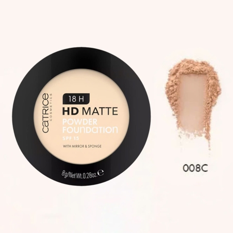 a314 - Catrice - Phấn Nền Kiềm Dầu 18H HD Matte Powder Foundation 8g