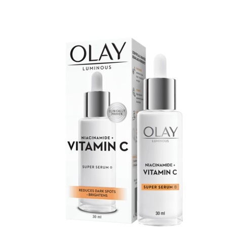 f075 - Serum Olay giúp mờ vết thâm Luminos Niacinamide + Vitamin C Super Serum (30ml)