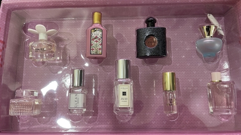 Set 9 nước hoa mini Sephora Favorites Deluxe Perfume Sampler bộ 9 sản phẩm