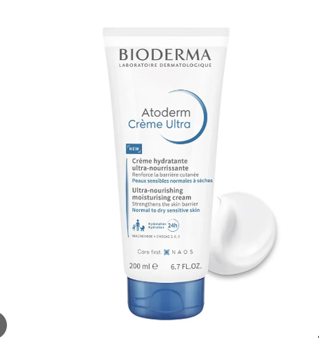 F503 - BIODERMA - Kem Dưỡng Ẩm Bioderma Atoderm Creme Ultra  Cho Da Thường, Da Khô Nhạy Cảm 200ml