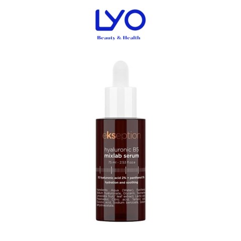Serum  Tinh Chất Phục Hồi Da, Giảm Mẩn Đỏ Ekseption Hyaluronic B5 Mixlab Serum 75ml
