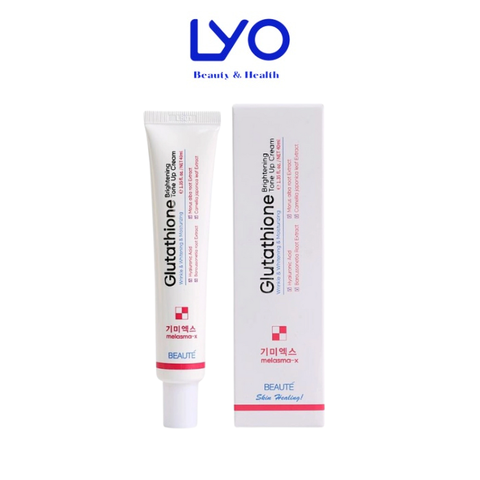 Kem dưỡng trắng da BEAUTÉ MELASMA X Glutation 45ml - Dưỡng da trắng sáng, mờ thâm nám, chống lão hóa