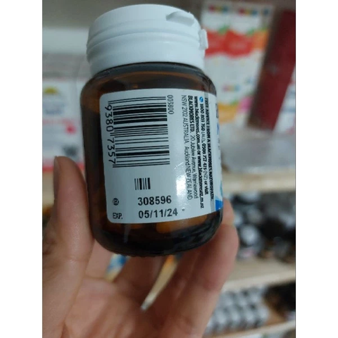 e819 - Viên uống bổ gan, hỗ trợ chức năng gan Blackmores Milk Thistle (42 viên)