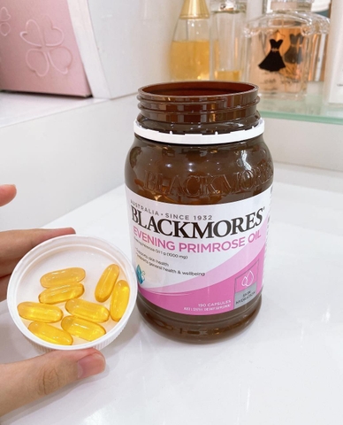 Viên Uống Tinh Dầu Hoa Anh Thảo BLACKMORES EVENING PRIMROSE OIL 190 viên của Úc
