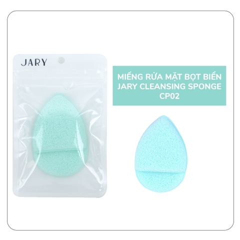 Miếng Bọt Biển Rửa Mặt Jary Silicone Cleansing Blush / Sponge Hàn Quốc