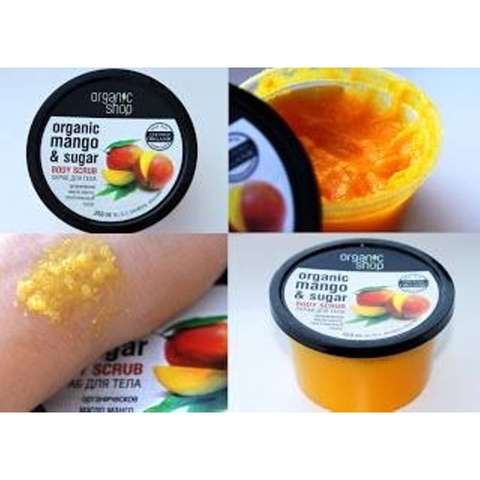 Tẩy Tế Bào Chết Toàn Thân Organic Shop Organic Body Scrub 250ml