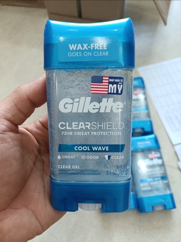 f327 - Gillette - Gel Khử Mùi Gillette Giảm Tiết Mồ Hôi 107g