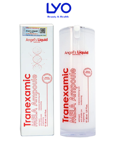 Siêu Tinh Chất Xoá Thâm Đỏ, Mờ Sạm Nám Angel's Liquid Tranexamic Mela Ampoule 30ml