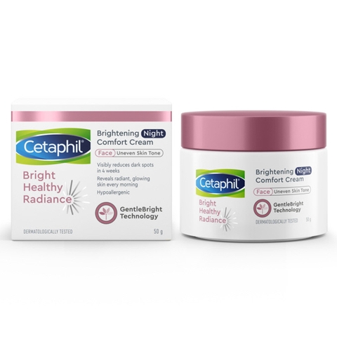 Kem dưỡng ẩm sáng da ban đêm Cetaphil Bright Healthy Radiance Brightening Night Comfort Cream 50g