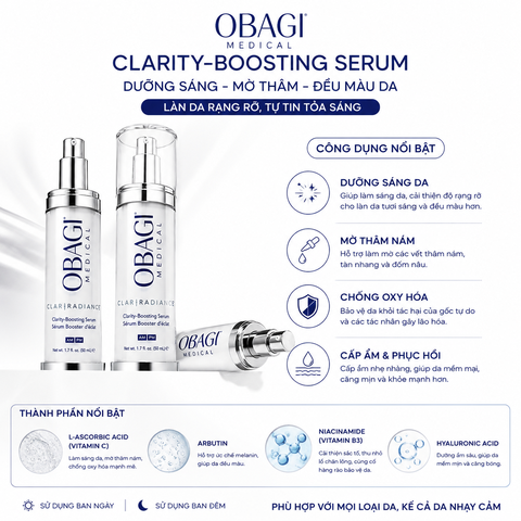 F449 - OBAGI - Lotion Hỗ Trợ Dưỡng Sáng Và Giảm Thâm Nám Obagi Suzanobagimd Claribright 50g
