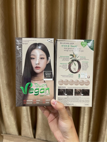 Thuốc Nhuộm Tóc Phủ Bạc Thuần Chay EZN Touch Vegan Hair Color Hàn Quốc 60ml