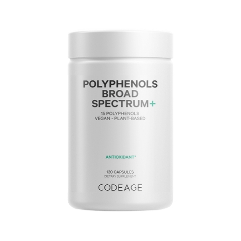 e643 - Codeage - Viên uống chống nắng Polyphenols Broad Spectrum 120 viên