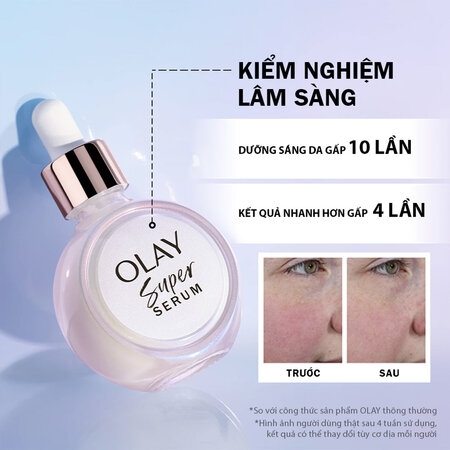 f074 - Tinh chất dưỡng ẩm sáng da 5 trong 1 Olay Super Serum 5 in 1 (30ml)