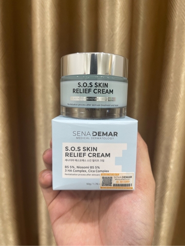d990 - Senademar - Kem phục hồi cấp tốc S.O.S Skin Relief Cream 50ml
