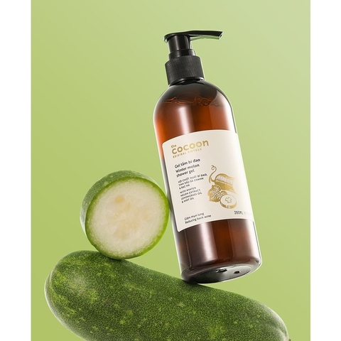f309 - Sữa Tắm Bí Đao Cocoon Dạng Gel Giúp Giảm Mụn Lưng 310ml - 500ml