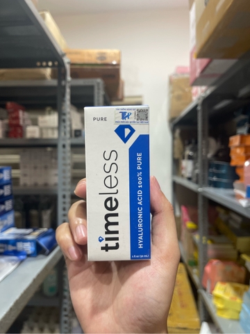 f019 - Serum Tinh Chất Dưỡng Ẩm Cấp Nước Timeless Hyaluronic Acid Pure Mỹ 30ml - 60ml