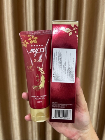 a368 - My Me - Tẩy Da Chết Sâm Đỏ Korea Red Ginseng Peeling Gel 130ml