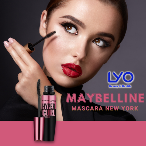 Mascara Maybelline New York Hyper Curl Very Black (màu hồng) 9.2ml