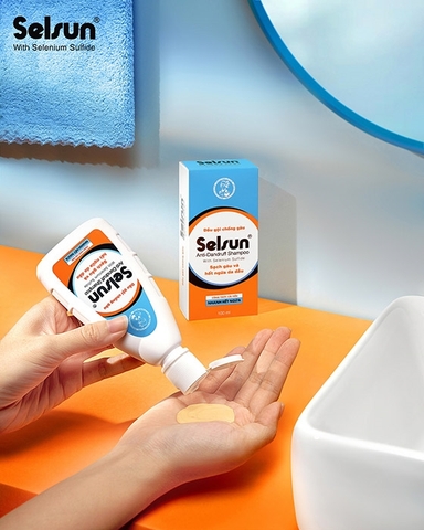 Dầu Gội Giảm Gàu, Hỗ Trợ Làm Sạch Gàu Selsun Anti-Dandruff Shampoo