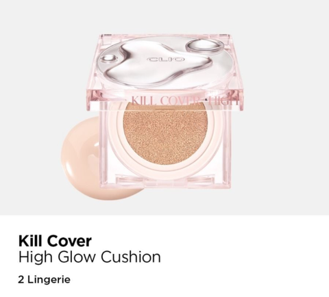 f168 - Clio - Phấn nước CLIO KILL COVER HIGH GLOW CUSHION SPF 50+, PA++++