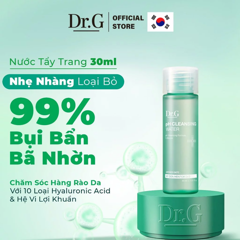 e392 - Dr.G - Nước Tẩy Trang PH Cleansing Water 30ml