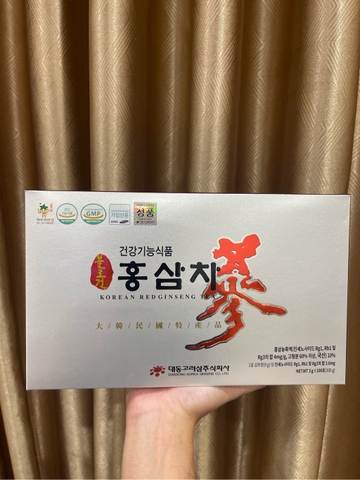 Trà Hồng Sâm Daedong Korea Ginseng Hàn Quốc (3g)- loại 100 gói LYO