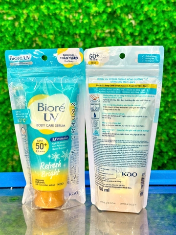 e322 - Bioré - Serum Chống Nắng Dưỡng Thể body 3X Protection SPF50+ PA+++ 150ml