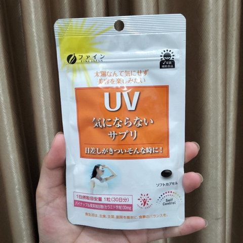 a835 - Viên uống chống nắng UV Care Plus Nhật Bản 30 viên