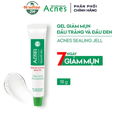Gel chấm mụn đầu trắng và đầu đen Acnes Sealing Jell 18g